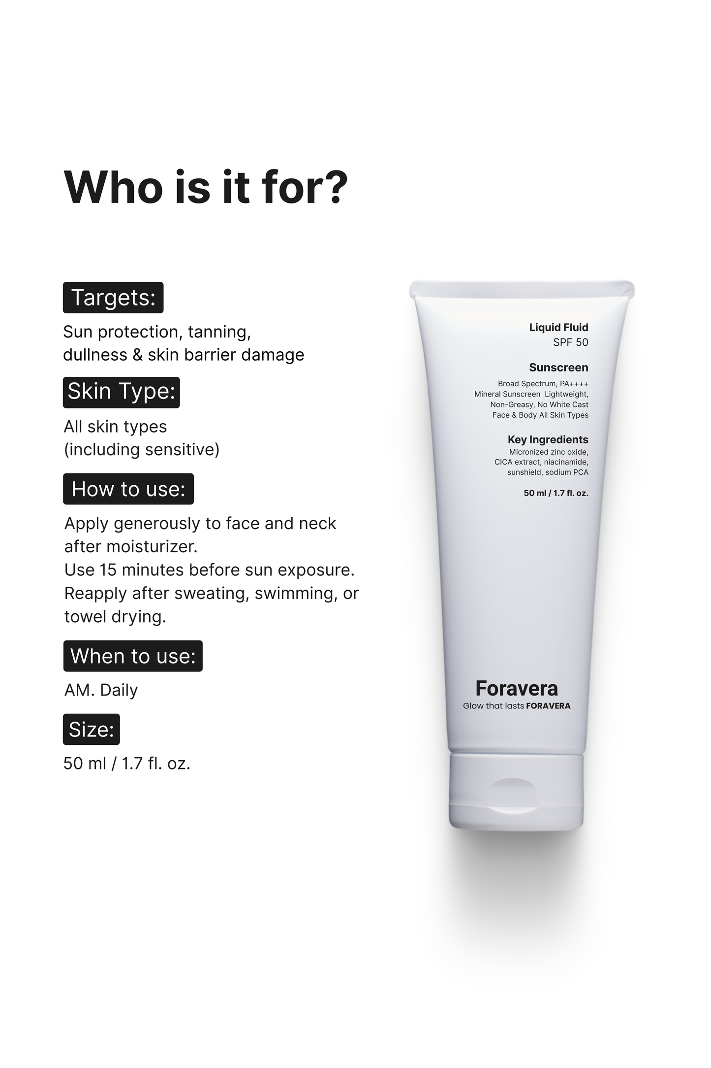 Liquid Fluid SPF 50 Sunscreen